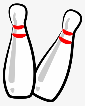 Bowling Alley Clipart Group Graphic Royalty Free Library - Bowling Pin Clip Art #1503054