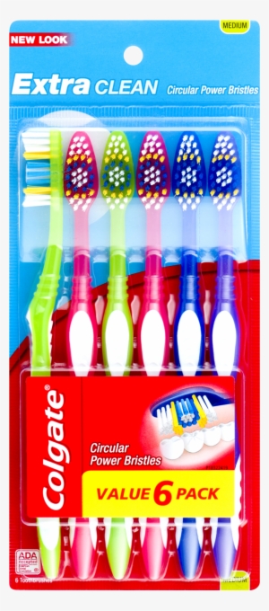 Colgate Extra Clean Full Head Toothbrush, Medium - Colgate Extra Clean Toothbrush, Full Head, Soft 42 #1503513