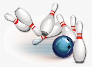 Bowling Strike Png - Strike Bowling Pins Png #1503530