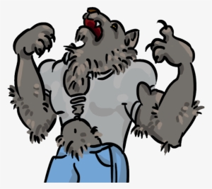 File - W-werewolf - Transparent Cartoon Werewolf #1503750