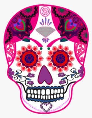 Sugar Skull And T Shirt Design With Illustration #1504008
