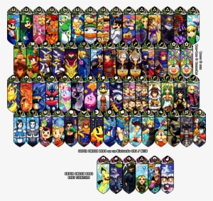Smash Bros Character Panel Compilation By Quas-quas - Super Smash Bros Mural #1504234
