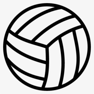 Volleyball Vector Line Art - Dibujo De Pelota De Voleibol #1504260