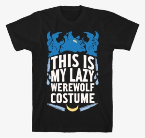 This Is My Lazy Werewolf Costume Mens T-shirt - World's Okayest Pansexual #1504540