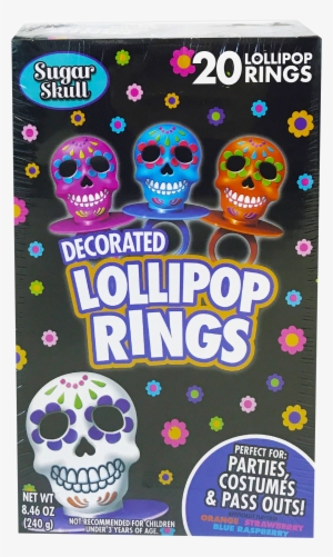Sugar Skull Lollipop Rings #1504565