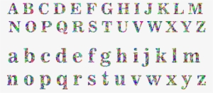 This Free Icons Png Design Of Prismatic Low Poly Alphabet #1504800