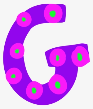 Alphabet Letter Cartoon Free Commercial Clipart Alphabet - Letter G Clipart #1505002