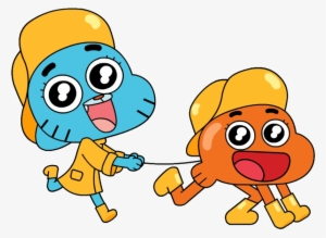 World Vector Cartoon - Amazing World Of Gumball Transparent #1505179