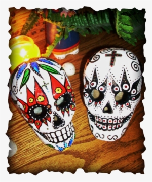 As In The Poured Plaster Sugar Skulls, These Come In - Calavera #1505385