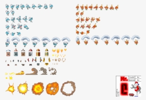 Click For Full Sized Image Gumball & Darwin - Amazing World Of Gumball Sprites #1505650