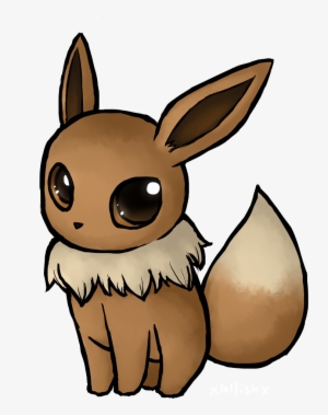 Eevee By Xlolfishx On Deviantart - Eevee Dibujos #1505678