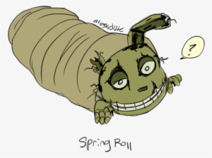 Caterpillar Drawing Pen - Fnaf Spring Roll #1505999
