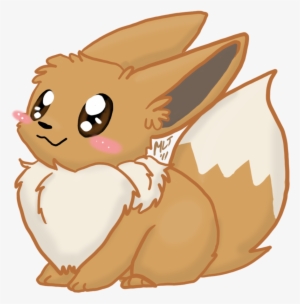 Tumblr Static Aplede Chibi Eevee - Cute Pokemon Chibi Transparent #1506048