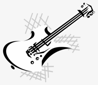 Electric Guitar Royalty Free Vector Clip Art Illustration - Guitarra Vetor Png #1506508