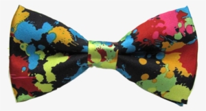 Color Splash Bow Tie - Mens Bow Tie Colorful #1506781