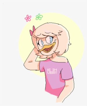 Webby From Ducktales<3 - 禁止 行人 通行 标志 #1507381