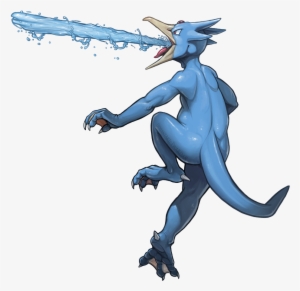 396kib, 958x980, Golduck Used Hydro Pump By Twarda8-da5llj4 - Golduck Art #1507403