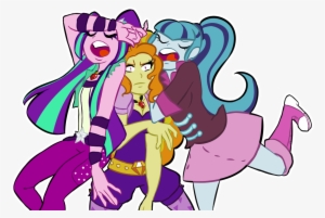 Adagio Dazzle, Aria Blaze, Artist - Equestria Girls The Dazzlings #1507584