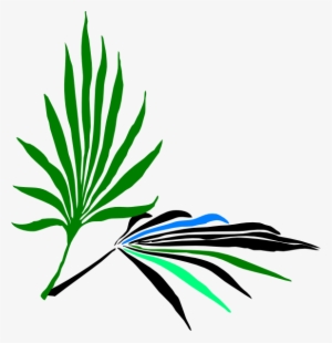 Palm Leaves Clip Art At Clker - Palm Frond Clip Art #1507647