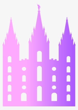 The Temple Clip Art At Clker - Salt Lake Temple Silhouette #1507649