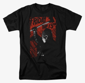 Swinging Ax Friday The 13th T-shirt - Batman T Shirt #1507941