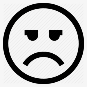 Frown Icon - Smiley Face Icon Png #1508039