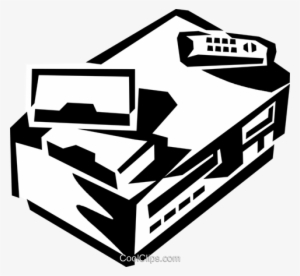 Vcr Royalty Free Vector Clip Art Illustration #1508531
