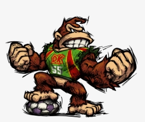 Mario Strikers Charged - Donkey Kong Mario Strikers Charged #1508996