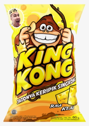 King Kong Cassava Chips Cheese Flavour - 金剛 薯 片 #1509128