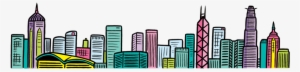 Hong Kong Skyline - Hong Kong Skyline Cartoon #1509161
