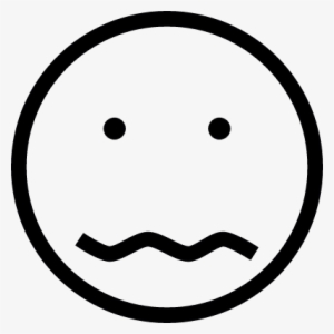 Confused Vector - Emoticon Guiño Para Colorear #1509536