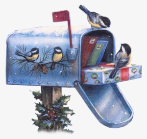 Picture Royalty Free Library Clip Art - Christmas Mailbox Clipart #1509610