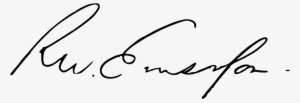 Appletons' Emerson Ralph Waldo Signature - Ralph Waldo Emerson Png #1509633