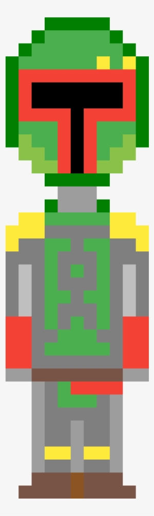 Boba Fett Sprite - Illustration - Free Transparent PNG Download - PNGkey