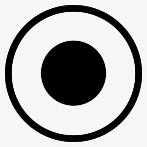 Atom Circular Symbol Of Circles Comments - Radio Button Selected Icon #1510004