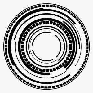 Black Transparent Hud Circle By Ximares On Deviantart - Missouri Pacific Lines Logo #1510152