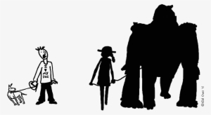 King Kong Illustration Produced For Writer For Animals - Illustration #1510219