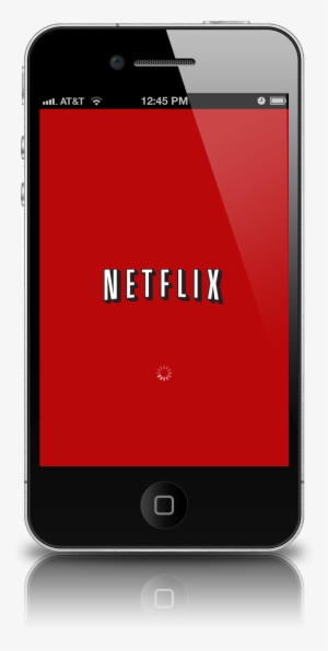 Netflix Iphone App Icon - Netflix On An Iphone #1510524