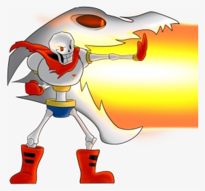 I've Played Undertale As Well Of Course~ And I Confess - Papyrus With Gaster Blaster #1510689