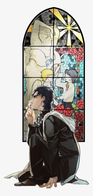 Jonathan Joestar Download Jonathan Joestar Image - Stained Glass #1510712