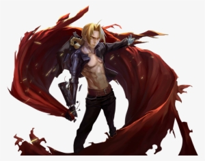 "i Will Teach You Not To Call Me A Kid Anymore " "i - Edward Elric Render #1510824