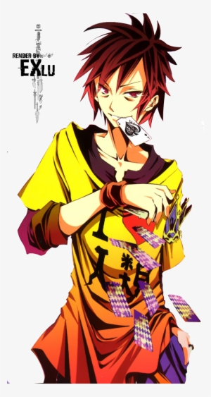 No Game No Life Sora Png Clip Art Black And White - No Game No Life Sora Art #1511220