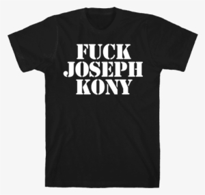 F*** Joseph Kony Mens T-shirt - Guinness Brewery #1511333