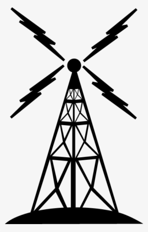 Radiotower - Radio Tower Silhouette Png #1511453