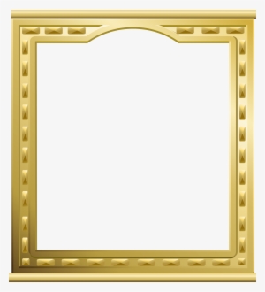 Clipart Golden Frame - Transparent Frame #1511538