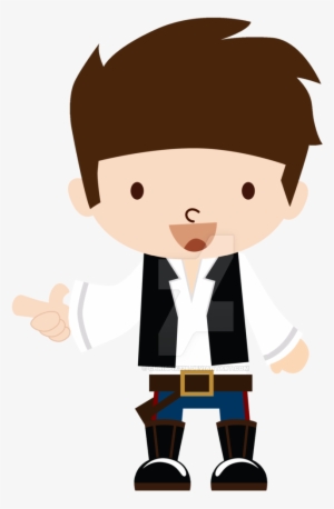 Han Solo Clipart - Star Wars Baby Han Solo #1511957