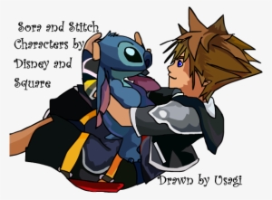 And Stitch By Usagi Zakura On Deviantart - Kingdom Hearts Sora Stich #1512009