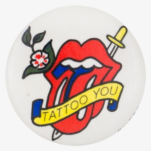 Rolling Stones Tattoo You - Vintage Rolling Stones Tattoo You Pin Back #1512590