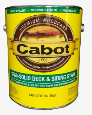 Untitled11 - Cabot 17406 1g Neutral Base Semi Solid Deck & Siding #1512749