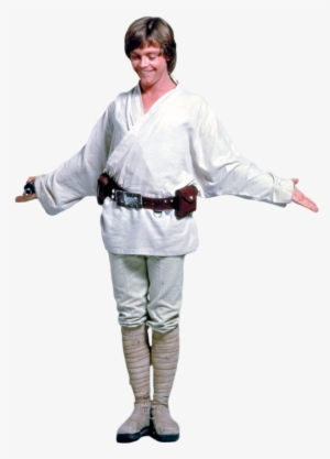 Luke Skywalker Making A Funny Face - Luke Skywalker White Robe #1512922